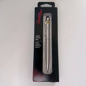 Rocketfish Mobile Laser Stylus Pen-Ink Pen w/ Laser Pointer & Stylus Tip